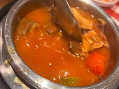 番茄鹰嘴豆小锅牛肉-西贝(上海中心店)