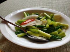 芦笋百合炒山药-潮府馆·非遗潮州菜·世纪公园(新国际博览中心店)