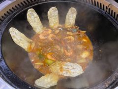 鲜虾鲍鱼地锅鸡-锅来乐地锅鸡(安亭店)