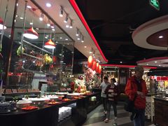 自助取餐区-四海一家自助餐(益田假日广场店)