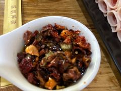 现泼辣椒段-清真·海清斋铜锅涮肉牛羊肉小炒泡馍(大雁塔店)