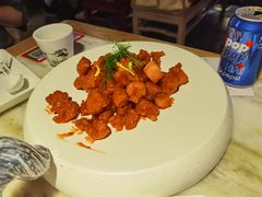 菠萝咕咾肉-吴越荣记苏州菜·松鼠桂鱼(月光码头店)