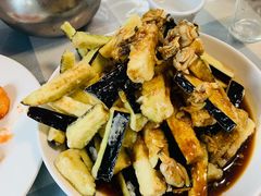 蛤蜊肉拌茄子-华春餐馆(鱼山路店)