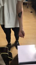 刚纹完-幸运7纹身刺青Lucky7tattoo