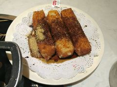 红糖糍粑-实物-蛙蛙叫干锅年代(簋街总店)
