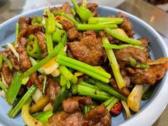 小炒黄牛肉-京天红酒家(虎坊路店)