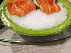 三文鱼刺身-御盛苑富隆汇·传承川菜·商务简餐(江北嘴店)