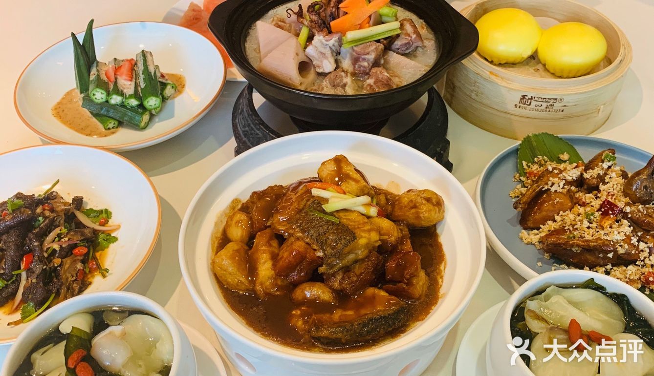 豆卜火腩焖石斑一般般，不是不过服务