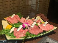 松阪牛肉拼盘-松阪牛焼肉M(法善寺横丁店)