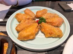 蛋黄鸡翅-新白鹿餐厅(虹桥南丰城店)