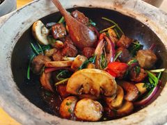 爆啫雪花牛肉粒-旺爷砂锅·茶作(国贸店)