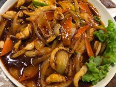 韩式炒鱿鱼-六七八韩式烤肉·韩国料理(上杭路店)