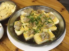 煎酿豆腐-香竹农庄•传统竹筒饭(十年店)