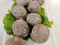 手锤牛筋丸（生）-三头牛·潮汕牛肉生蚝火锅 (夏湾店)