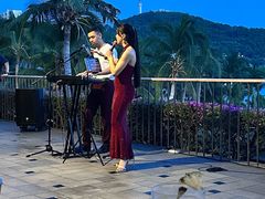 -日落吧·海景咖啡厅·餐酒吧·鸡尾酒·下午茶·乐队表演·浪漫夕阳·三亚文华东方酒店