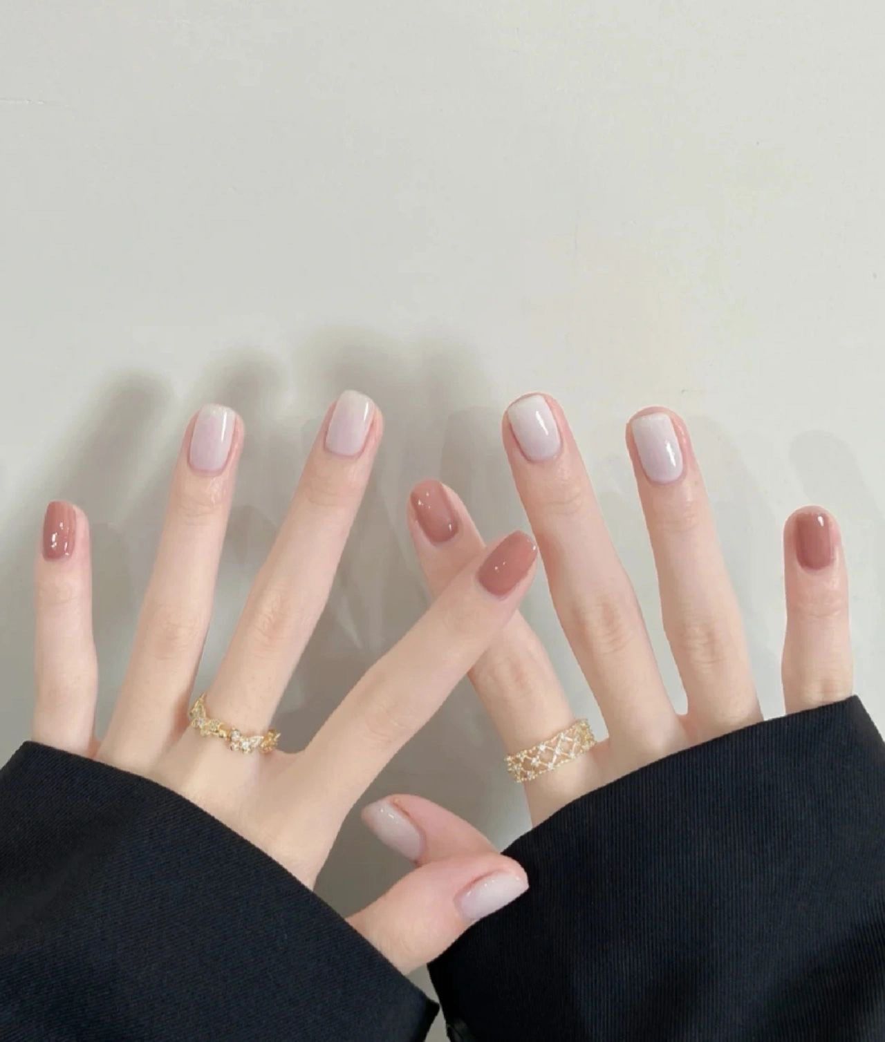 巨巨巨温柔～冰透白美甲97