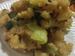 小白菜土豆泥-韩师傅老大同刀削面(北苑路店)