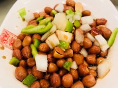 炸花生米-京门老爆三·铜锅涮肉 爆肚(望京店)