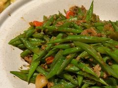 沙茶肉糟啫云南扁豆-小炳胜(卓悦中心店)