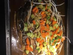 酱香烤鱼-探鱼·鲜青椒爽麻烤鱼(广州花都来又来店)