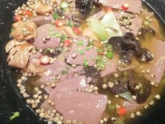 麻香鸭血肥肠-绿茶餐厅(首开福茂店)