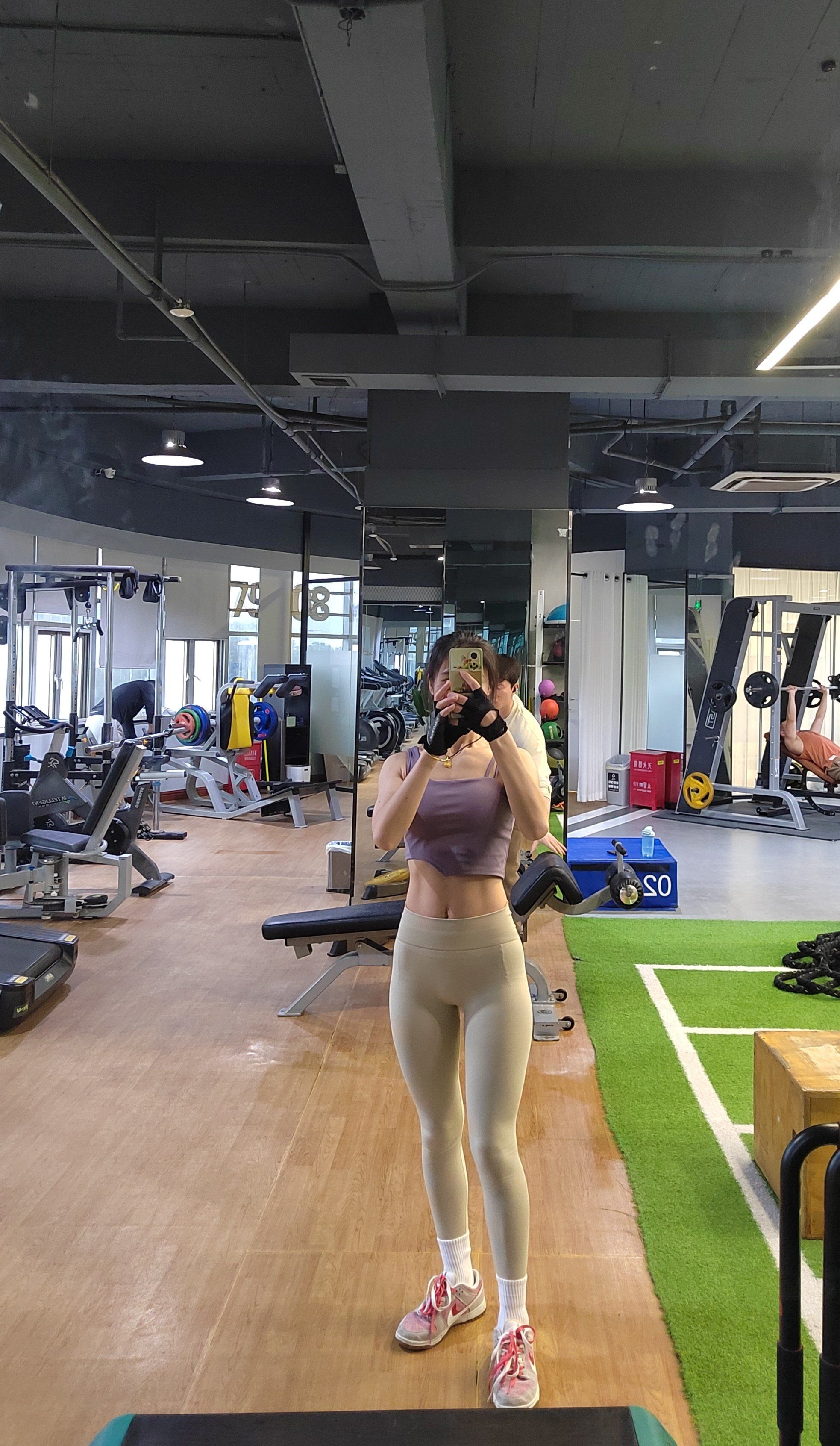 好身材练起来 #爱健身的小姐姐