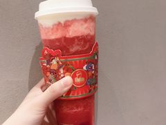 草莓车厘子-LELECHA乐乐茶(上海五角场万达广场店)