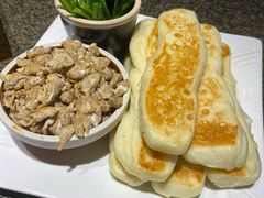 虾酱卷子-渔民船说·北塘海鲜·天津菜·海肠捞饭(北塘古镇店)