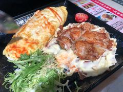 马苏里拉鸡扒蛋包饭-阿飛冰室(下沙店)