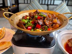 干锅带皮牛肉-丽华园(青少年宫店)