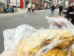 -正宗杂粮煎饼香软鸡蛋饼