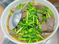 猪血炒韭菜-厨房好味(滨江店)