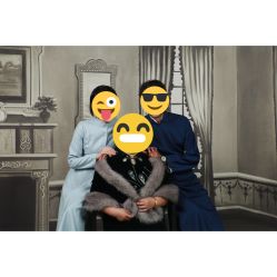 -时光纪亲子全家福照相馆(静安店母女写真父母纪念照)