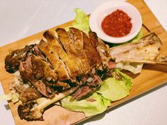 烤羊腿-宁夏国强手抓羊肉·清真菜(未央路凤三店)