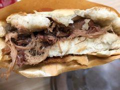 普通腊汁肉夹馍-樊记腊汁肉(竹笆市总店)