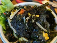 拌菜色拉-炼火烤肉店