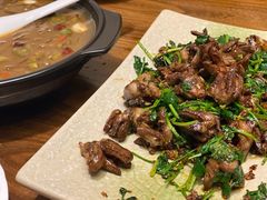 辣炒鸡心-孙记泰和盛仔鲽鱼头