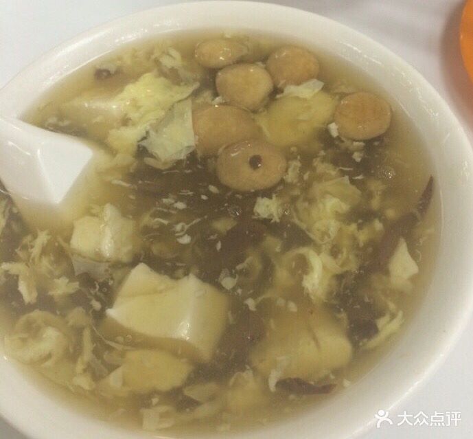 銀絲麵館(湖塘1912店)-豆腐湯-菜-豆腐湯圖片-常州美食-大眾點評網