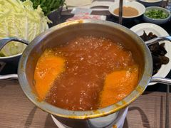 番茄锅-不老仙金汤虾丸火锅