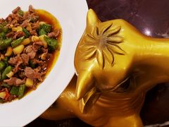 杭椒黄牛肉-新白鹿餐厅(爱琴海购物中心店)