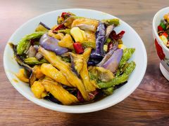 豆角茄子-独一佳老胡湘菜馆(高新店)