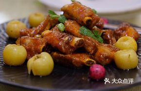 Osmanthus-Flavored Spare Ribs