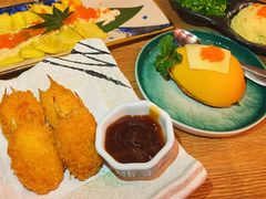吉列黄金酥香蟹钳-桃太郎创作料理(大坪店)