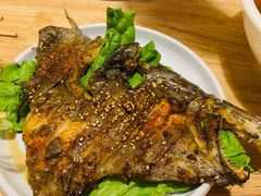 炭烤碟鱼头-大话小腰(鸟巢店)