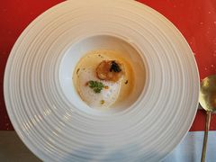 鱼子酱香草汁焗元贝-桂语山房(满觉陇店)