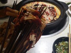 折耳根牛肉-钢管厂歆瑞源油卤串串香(春熙路太古里店)