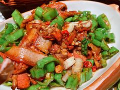 大厨辣椒炒肉-鸽子侯·家宴·平价海鲜(市图书馆店)