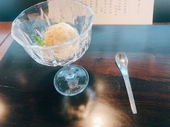 豆粉盖奶冰淇淋-元熹会席料理