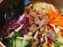 烤猪肉拌饭-金家高丽火盆