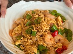 辣爆虾仁鸡蛋拌面-文三里屯面馆(三里屯店)